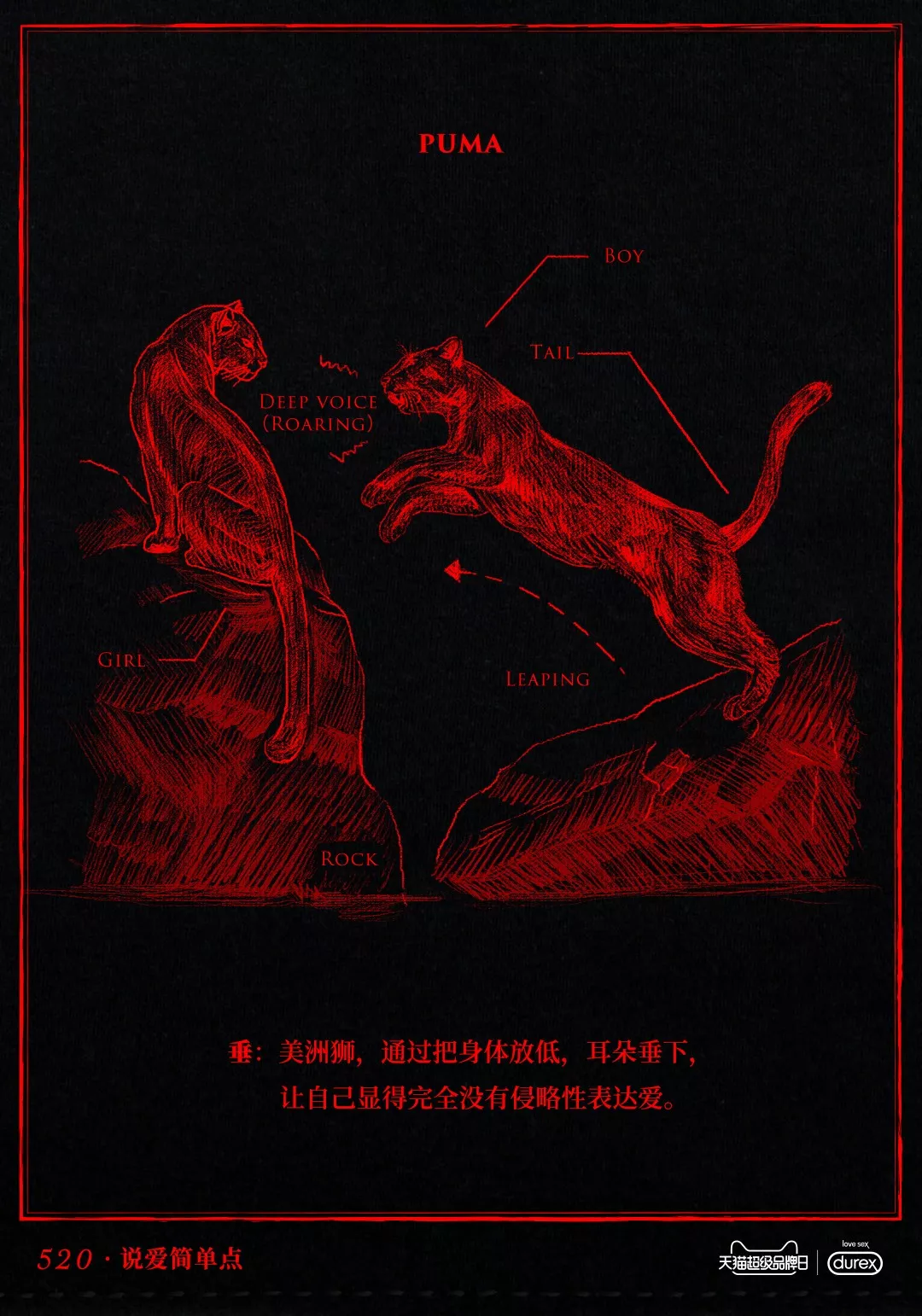  一套海报、一张长图、一个H5、两支视频，来看这个520杜蕾斯都做了啥！