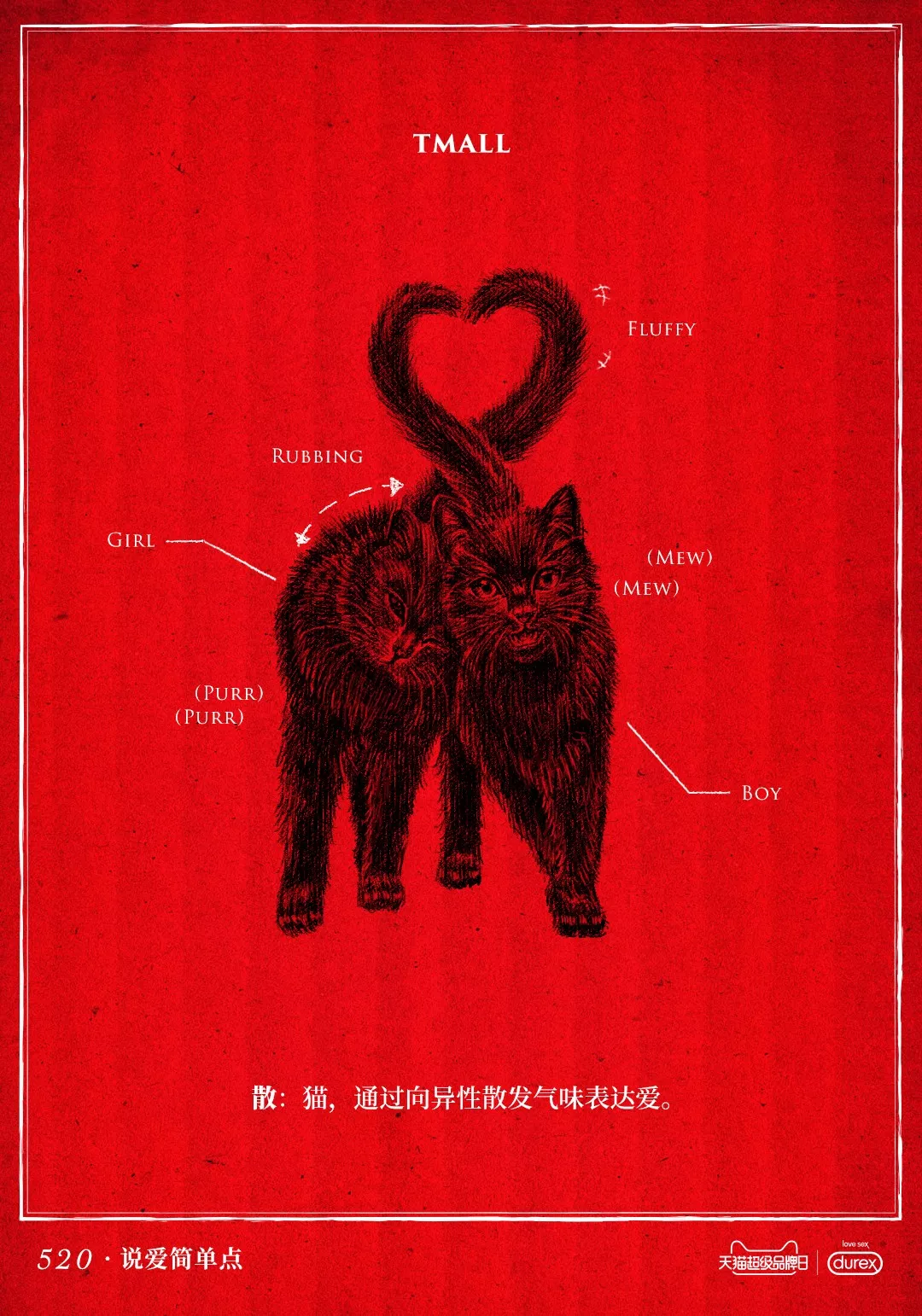  一套海报、一张长图、一个H5、两支视频，来看这个520杜蕾斯都做了啥！