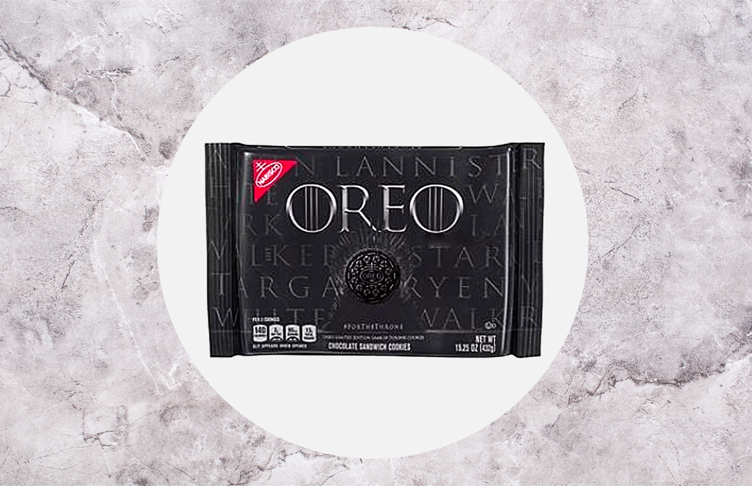 奥利奥用2750块饼干翻拍了《权力的游戏》的经典片头