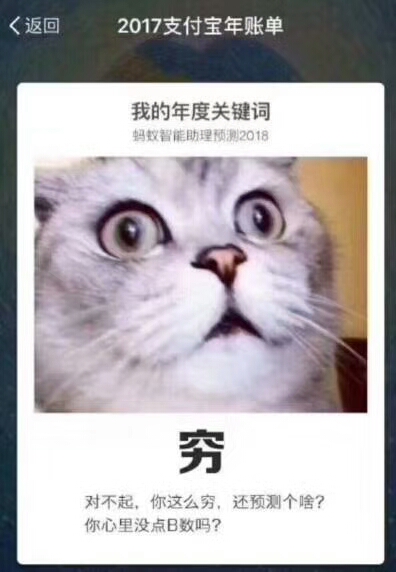  2017支付宝账单来了，年度账单大盘点